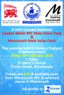 Monmouth RFC concert - Eve of Wales v England 6 nations 2023
